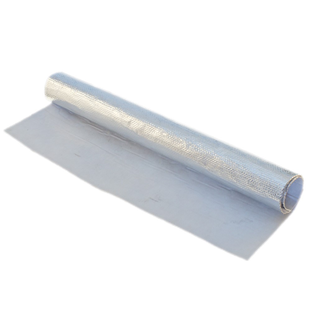 adhesive backed aluminized heat barrier