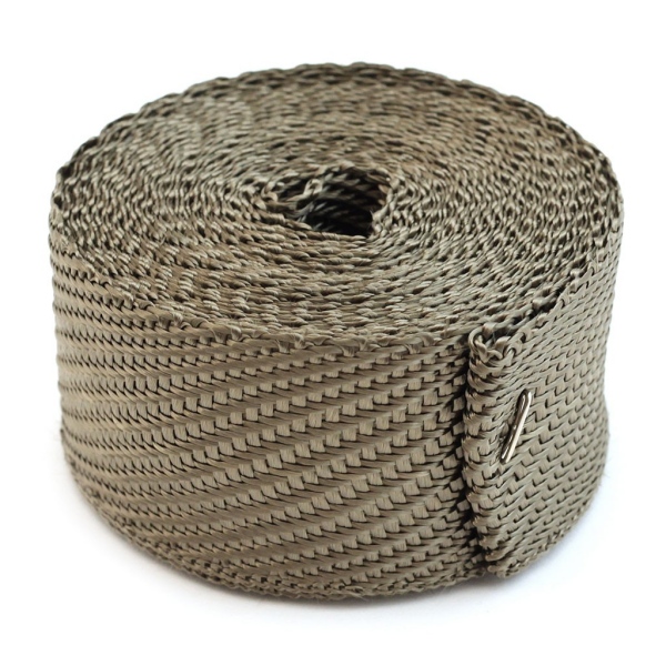 titanium exhaust wrap