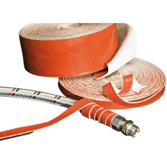Nastro isolante in fibra di vetro rivestito in silicone