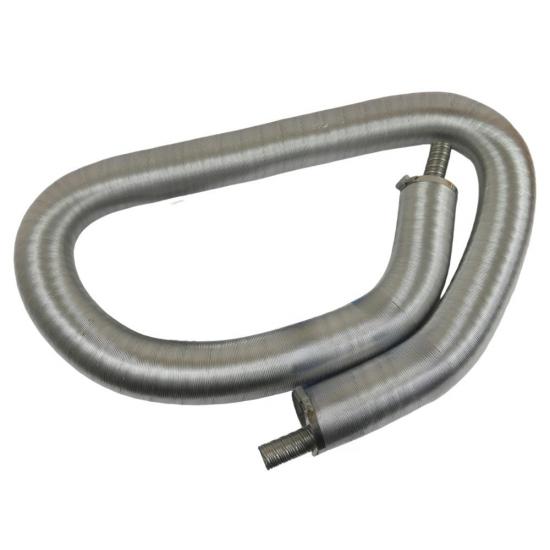 Sistema di scarico marino con silenziatore integrato – Riduzione del rumore e protezione termica